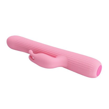 Wibrator punktu G 4 rotacje 4 wibracje Pretty Love Julian różowy USB