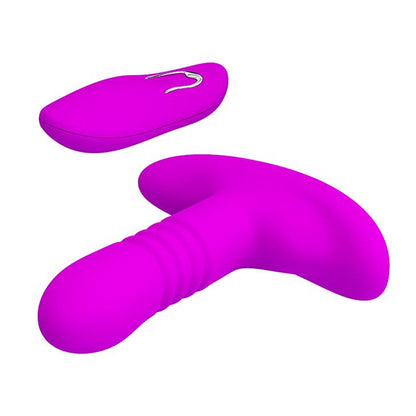Wibrator analny silikonowy Pretty Love Heatcher 12 wibracji USB zdalny