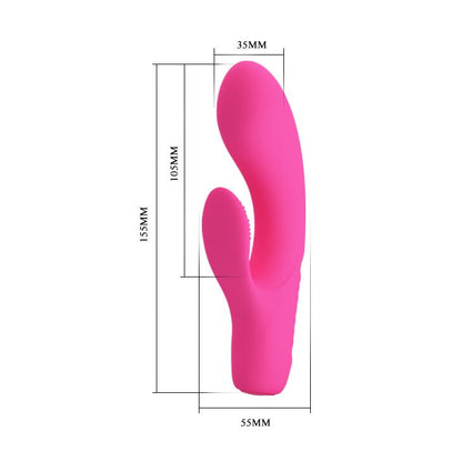 Wibrator punktu G Pretty Love TIM USB 12 funkcji z pamięcią