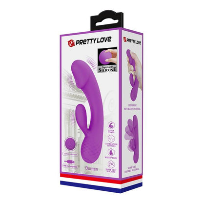 Wibrator króliczek Pretty Love Doreen punktu G 12 funkcji USB