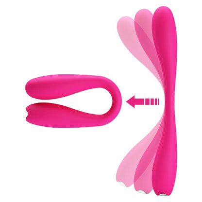Wibrator silikonowy Pretty Love Yedda 12 funkcji USB