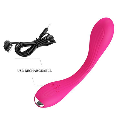Wibrator silikonowy Pretty Love Yedda 12 funkcji USB