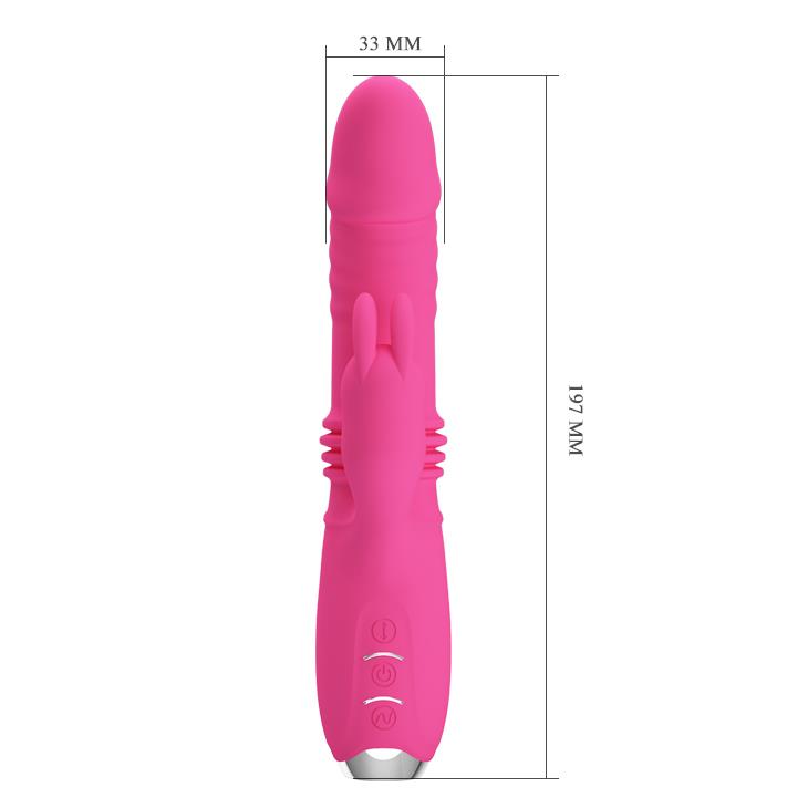 Wibrator króliczek Pretty Love Dorothy USB 3 pchanie 12 wibracji