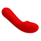 Wibrator punktu G Pretty Love Cetus czerwony silikonowy 12 wibracji
