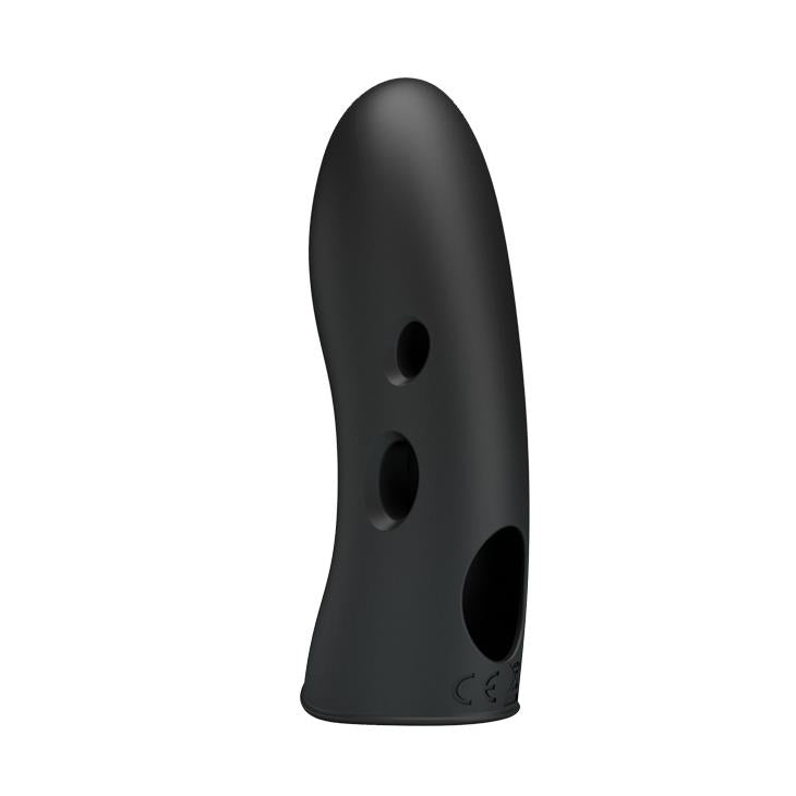 Nakładka na palec Pretty Love Marico elektrostymulacyjna czarna USB 10,5 cm