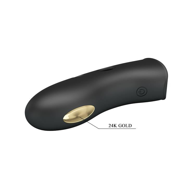 Nakładka na palec Pretty Love Marico elektrostymulacyjna czarna USB 10,5 cm