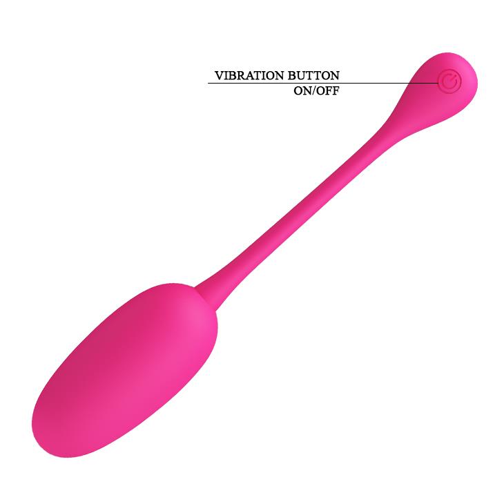 Wibrujące jajko silikonowe Pretty Love Knucker 12 funkcji