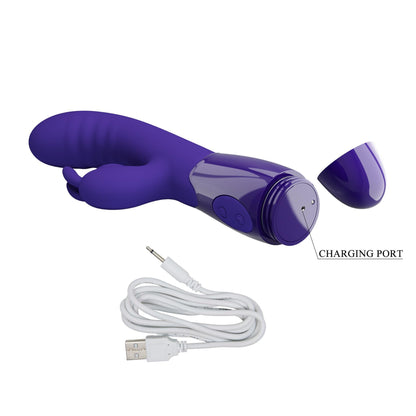 Wibrator króliczek Pretty Love Cerberus 30 funkcji wibracji i lizania