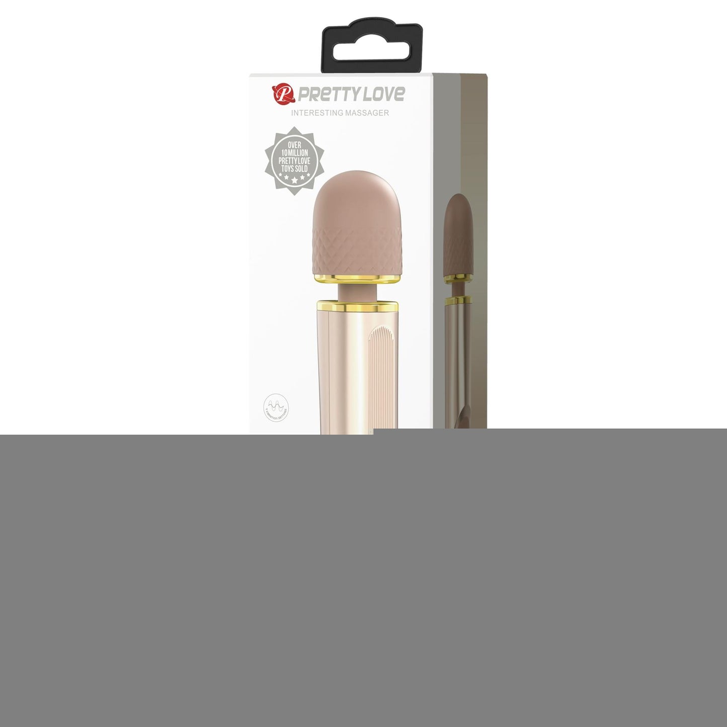 Masażer Pretty Love złoty 7 funkcji wibracji