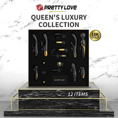 Zestaw dla par Pretty Love Golden Black Couple's Set czarny USB