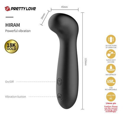 Zestaw dla par Pretty Love Golden Black Couple's Set czarny USB