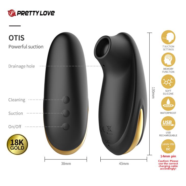Zestaw dla par Pretty Love Golden Black Couple's Set czarny USB