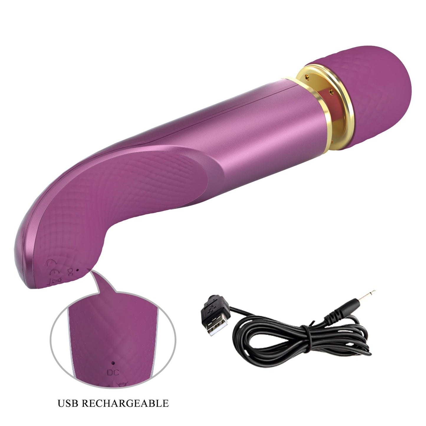 Kolorowy masażer wibracyjny Pretty Love 7 funkcji 5 prędkości