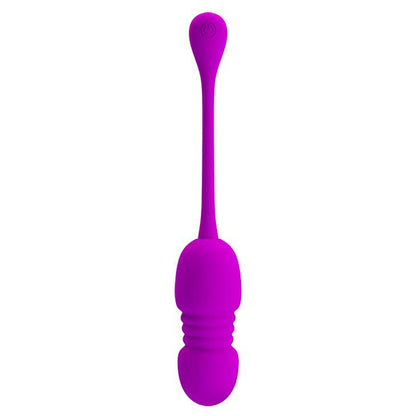 Wibrujące jajko Pretty Love Callie fioletowe 12 wibracji 12 pchnięć USB