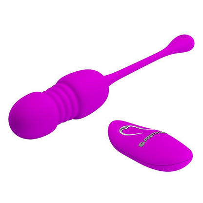Bezprzewodowe wibrujące jajko Pretty Love Callieri fioletowe USB