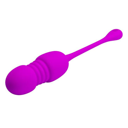 Wibrujące jajko Pretty Love Callie fioletowe 12 wibracji 12 pchnięć USB