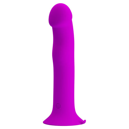 Wibrator analny Pretty Love Murray fioletowy 12 wibracji przyssawka