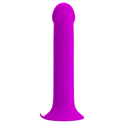 Wibrator analny Pretty Love Murray fioletowy 12 wibracji przyssawka