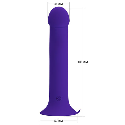 Wibrator analny Pretty Love Murray z przyssawką 12 wibracji