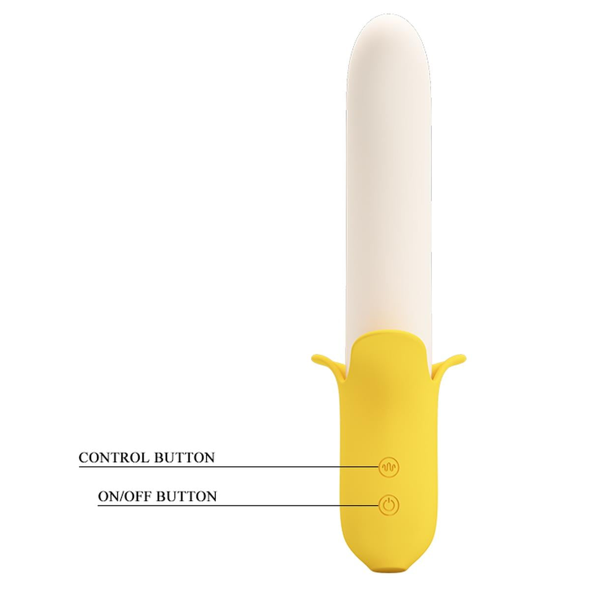 Wibrator punktu G silikonowy Banana Geek Pretty Love USB