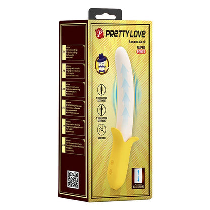 Wibrator punktu G silikonowy Banana Geek Pretty Love USB