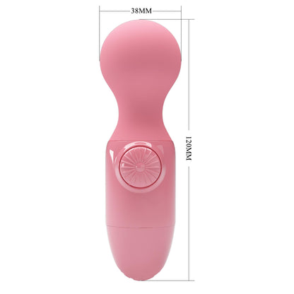 Mini wibrator Pretty Love różowy silikonowy wodoodporny AAA