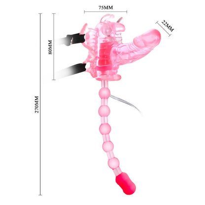 Wibrator motylkowy Baile Butterfly 7 funkcji