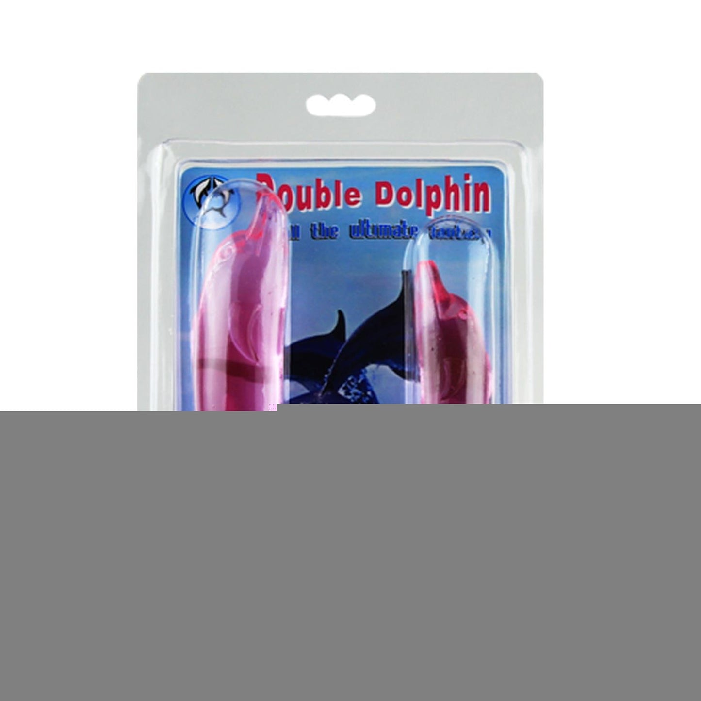 Dildo podwójne Baile Double Dolphin giętkie różowe