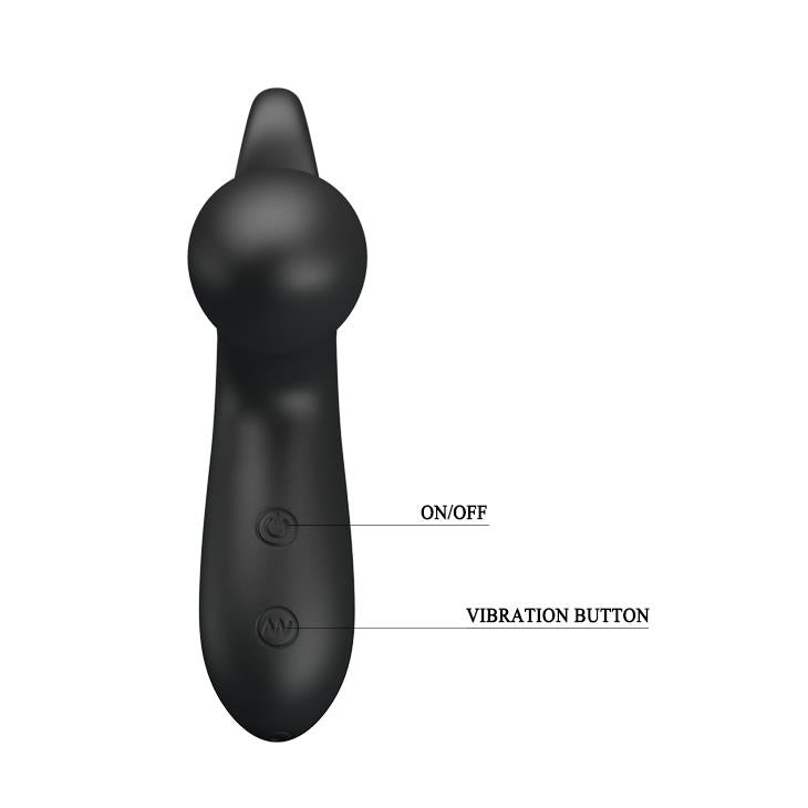 Wibracyjny masażer prostaty Pretty Love Barrack silikonowy wodoodporny USB