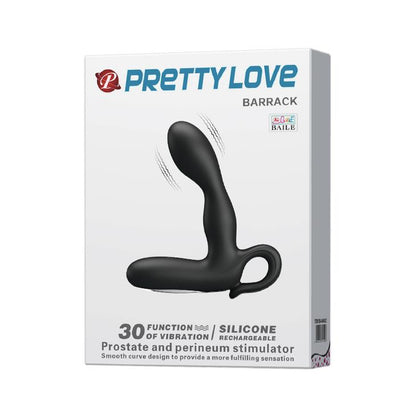 Wibracyjny masażer prostaty Pretty Love Barrack silikonowy wodoodporny USB