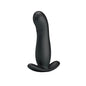 Masażer prostaty Pretty Love wibrujący łaskoczący czarny USB 13 cm