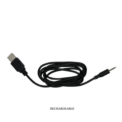 Masażer prostaty Pretty Love wibrujący łaskoczący czarny USB 13 cm