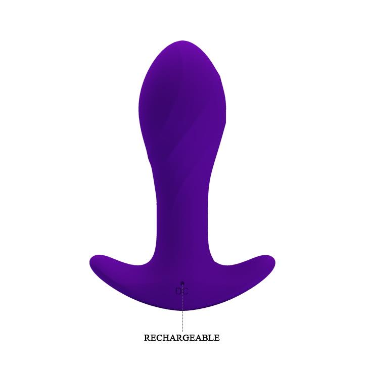 Korek analny wibrujący Pretty Love Morton 12 funkcji USB