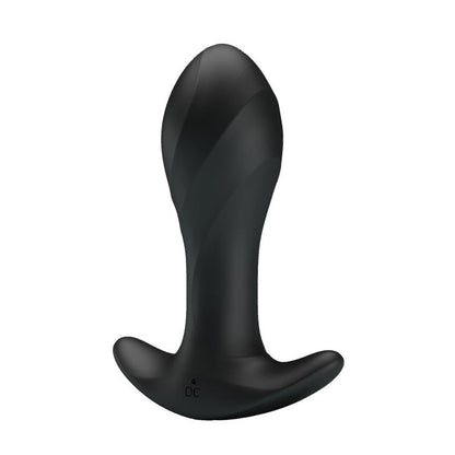 Korek analny wibrujący Pretty Love silikonowy 12 funkcji USB czarny 10,5 cm