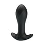 Korek analny wibrujący Pretty Love silikonowy 12 funkcji USB czarny 10,5 cm