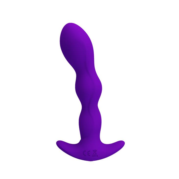 Wibrujący korek analny silikonowy Pretty Love Yale USB 12 trybów