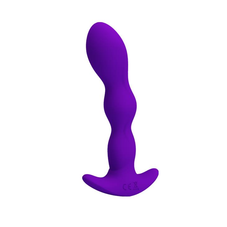 Wibrujący korek analny silikonowy Pretty Love Yale USB 12 trybów