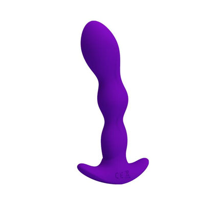 Wibrujący korek analny silikonowy Pretty Love Yale USB 12 trybów