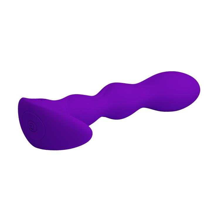 Wibrujący korek analny silikonowy Pretty Love Yale USB 12 trybów