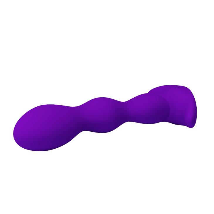 Wibrujący korek analny silikonowy Pretty Love Yale USB 12 trybów
