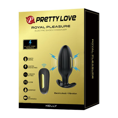 Korek analny z pierścieniem erekcyjnym Pretty Love Kelly wodoodporny