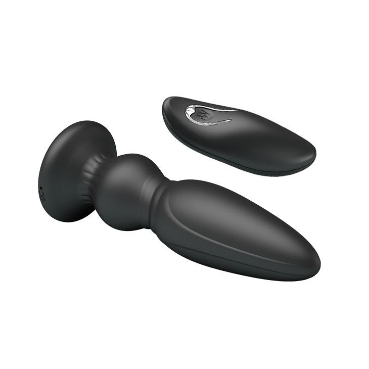 Wibrujący masażer prostaty Mr Play czarny
