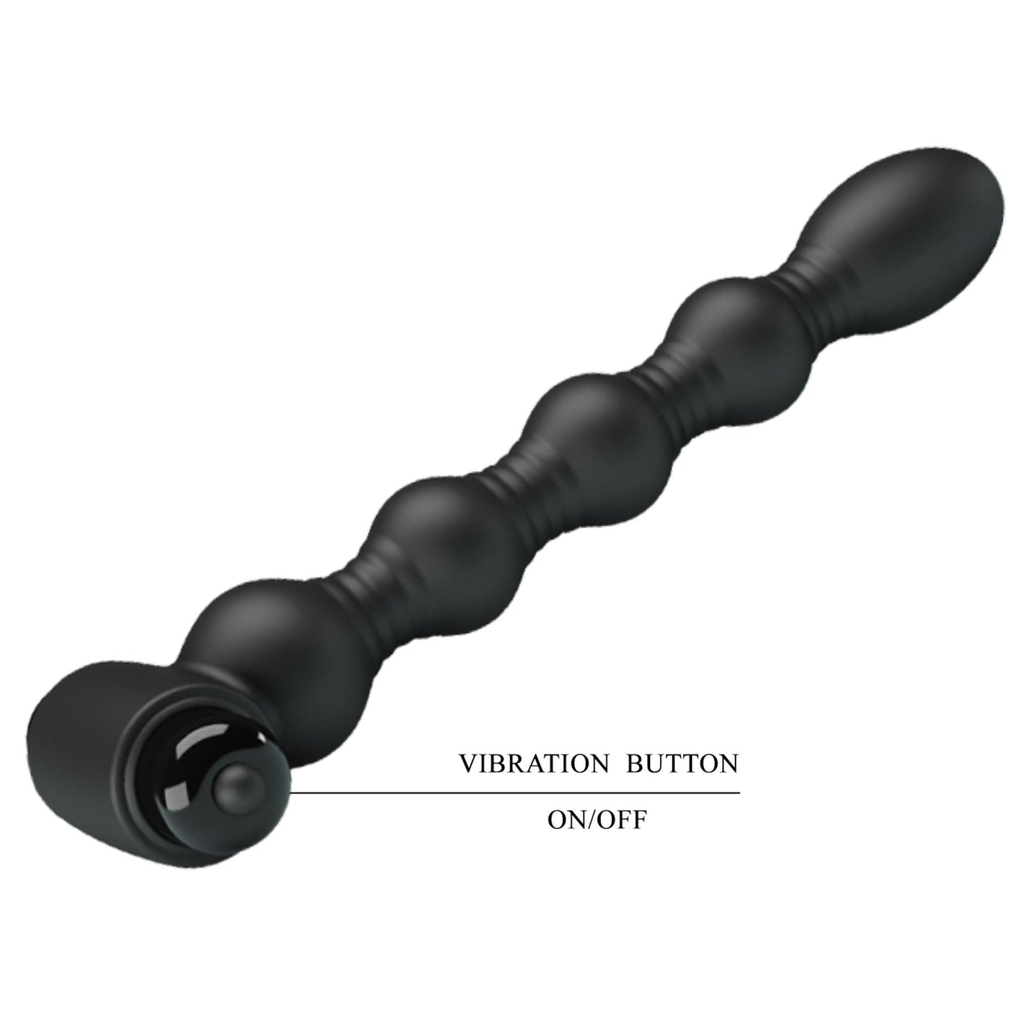 Wibrujący korek analny Mr Play silikonowy 10 funkcji 18 cm
