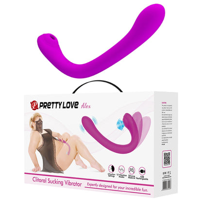 Wibrator ssący łechtaczki punkt G Pretty Love Alex USB
