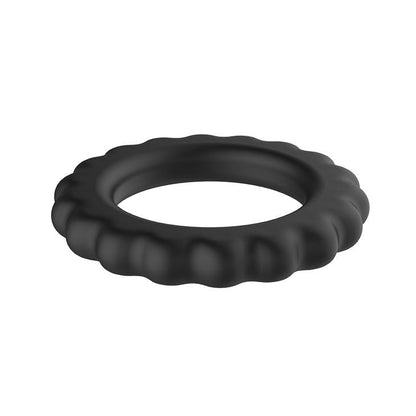 Pierścień erekcyjny Baile Titan Ring silikonowy czarny wodoodporny