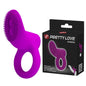 Pierścień erekcyjny wibrujący Pretty Love Cobra fioletowy
