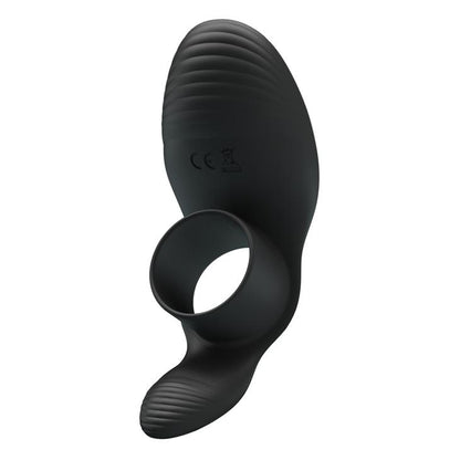 Pierścień erekcyjny wibrujący silikonowy Pretty Love 7 funkcji czarny USB