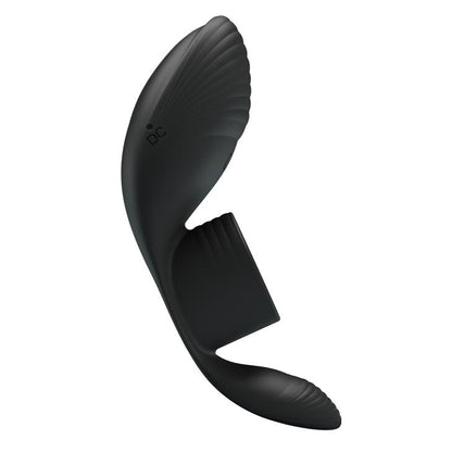 Pierścień erekcyjny wibrujący silikonowy Pretty Love 7 funkcji czarny USB