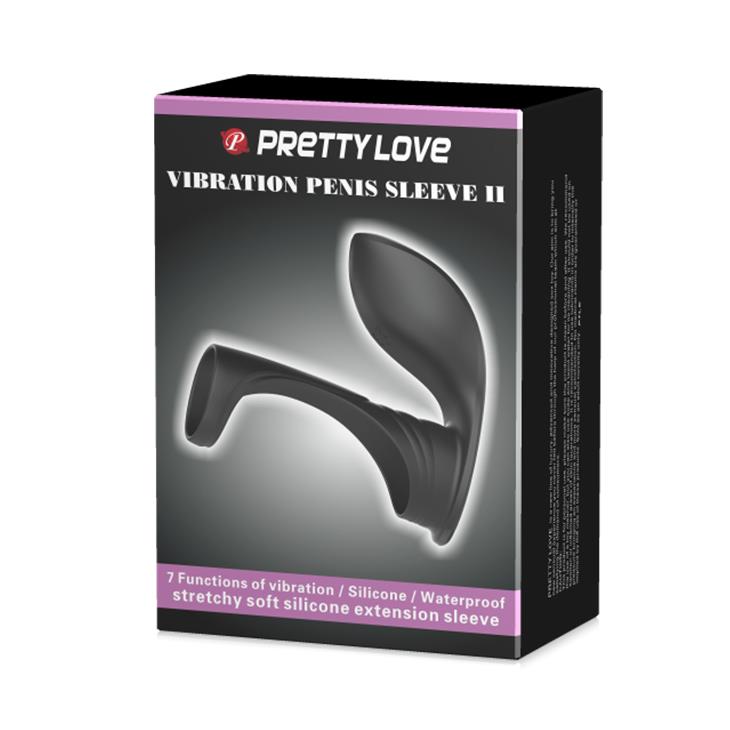 Wibrujący pierścień erekcyjny Pretty Love 7 funkcji pamięci
