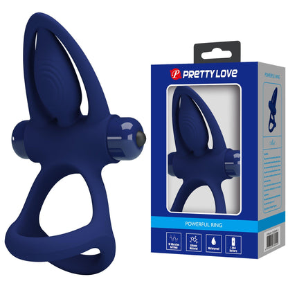 Pierścień wibrujący silikonowy Pretty Love delfin 10 trybów